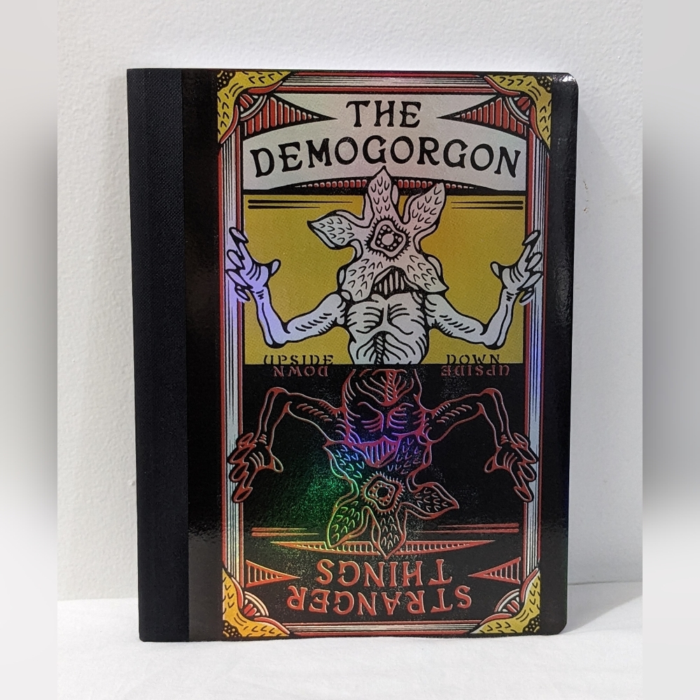 Netflix The Stranger Things Notebook, 100 College Ruled Sheets, 9.75 in x 7.5 in